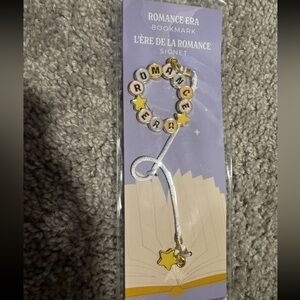 Cute Romance era Hobbry bookmark with Charm